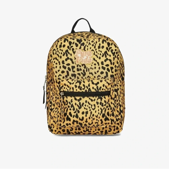 PURA VIDA LEOPARD MINI BACKPACK - Picture 3 of 7
